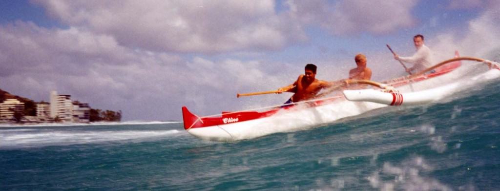 1990s Canoe Surfing crop