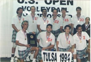 1994 OCC Men 35>br />OCC Masters 35 won USVBA title for 4th year in row: 1. Chris Crabb, Kimo Brown, Alan Lau and Charlie Jenkins. 2. Ralph Smith, John Zabriskie, Kahea Chock, Scott Rigg, Jon Andersen, Jon Stanley. Tulsa OK.