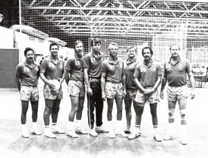 1991 OCC Masters 40 Charlie Jenkins, Tom Madison, Ilmar Tarikas, Jon Stanley, Chris Crabb, Randy Shaw, xx, Dennis Berg.