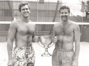 1992 Club Champions Matt Rigg and Ralph Smith.