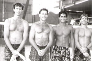 Jon Andersen and Kirk Christman defeated Stevie Li and Kanoa Ostrem for Club Championship in 1991.